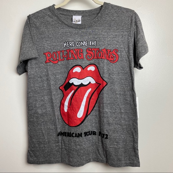 Anthropologie Tops - New Letluv Anthropologie Rolling Stones band tee S